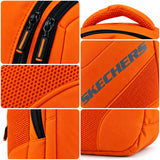 Mochila Skechers Polyester Naranja 70207.69 con Porta Laptop