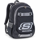 Mochila Skechers Polyester Plomo 70404.22 con Porta Laptop
