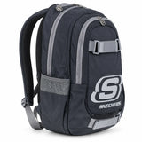 Mochila Skechers Polyester Plomo 70404.22 con Porta Laptop
