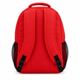 Mochila Skechers Polyester Roja 70206.35 con Bolsillos Laterales