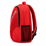 Mochila Skechers Polyester Roja 70206.35 con Bolsillos Laterales