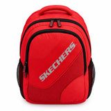 Mochila Skechers Polyester Roja 70206.35 con Bolsillos Laterales