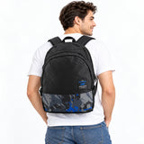 Mochila Skechers Polyet Plomo 70705.39 con Compartimiento Interno
