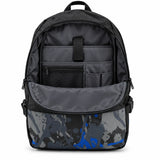 Mochila Skechers Polyet Plomo 70705.39 con Compartimiento Interno