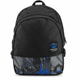 Mochila Skechers Polyet Plomo 70705.39 con Compartimiento Interno
