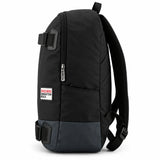 Mochila Skechers Polyets Negra 74701.06 con Compartimiento Interno