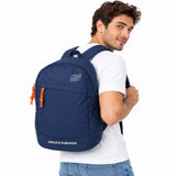 Mochila Skechers Runaway Azul 72201.49 con Compartimiento Interno