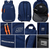 Mochila Skechers Runaway Azul 72201.49 con Compartimiento Interno