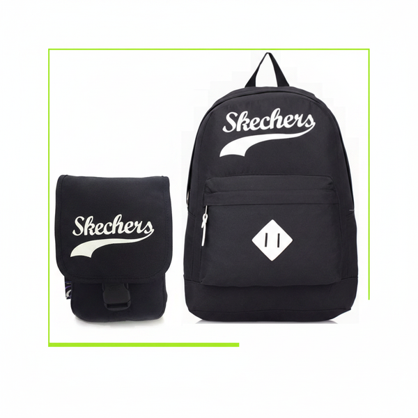 Pack Skechers Freeway Negro - Imagen Comercial Adhek Perú