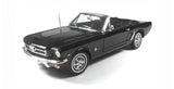 AUTO 1:18 FORD MUSTANG 1964-1/2 negro 12519W WELLY