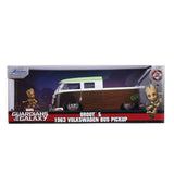 AUTO 1:24 VOLKSWAGEN BUS PICKUP Y GROOT 1963 31202 JADA