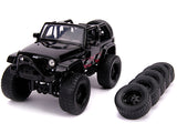 ATUTO JEEP WRANGLER 2007 RACK ESCALA 1:24 JADA JT-31560