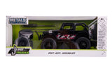 ATUTO JEEP WRANGLER 2007 RACK ESCALA 1:24 JADA JT-31560