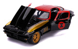 Auto  Chevy Corvette 1966 | Black Widow | Escala 1:24 | Jada Toys | JT-31749