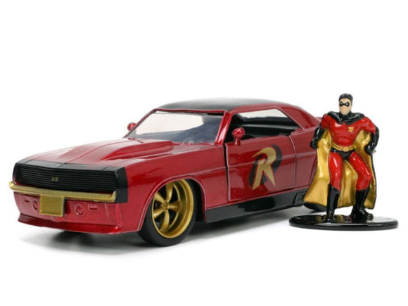 Auto Chevy Camaro w/Robin 1969 1:32 Jada Toys JT-33088-12