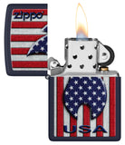 ENCENDEDOR ZIPPO BANDERA ESTADOS UNIDOS 48560