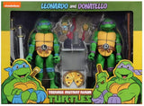 FIGURA LEONARDO Y DONATELLO TURTLES 54102 NECA