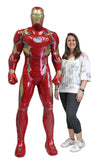 FIGURA IRON MAN CIVIL WAR tamaño real 61504 NECA