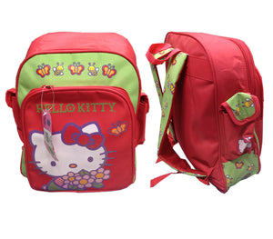 MOCHILA HELLO KITTY POLYEST verd/rojo 91162 HELLO KITTY