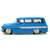 AUTO Chevy Suburban 1957 Azul | Escala 1:24 | JADA | Código JT-97190