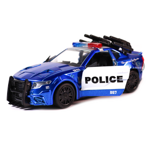 AUTO 1.32 BARRICADE POLICE TF5 azul 98394 JADA