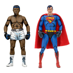 Figura de Acción Superman vs. Muhammad Ali NECA | Edición de Coleccionista | 7 Pulgadas 42074