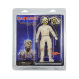 "Adorno figura Iron Maiden Momia en su empaque original, inspirada en el World Slavery Tour 84/85."