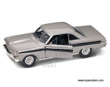 AUTO 1:18 FORD FALCON 1964 plomo negr LD-92708 YATMING