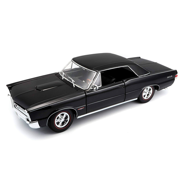 AUTO 1:18 PONTIAC GTO 1966 negro 19856W WELLY