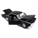 AUTO 1:18 PONTIAC GTO 1966 negro 19856W WELLY