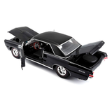 AUTO 1:18 PONTIAC GTO 1966 negro 19856W WELLY