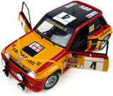 AUTO 1:18 RENAULT 5 TURBO 1980 Nª4 CALBERSON naraj/roj 4533 UNIVERSAL HOBBIES