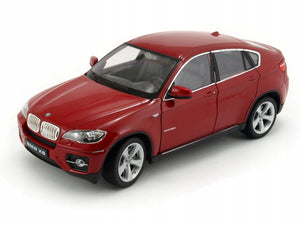 AUTO BMW X6 1:24 ROJO WELLY WL-24004W