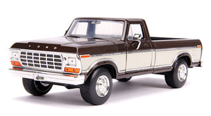 Auto  Ford F-150 1979 Marrón | Escala 1:24 | Jada Toys 31588