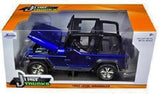 AUTO 1:24 JEEP WRANGLER 1992 azul 98082 JADA