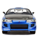 AUTO 1:24 MITSUBISHI ECLIPSE 1995 azul JADA JT-99103