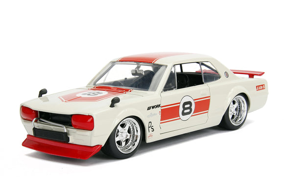 AUTO NISSAN SKYLINE GT-R (KPGC10) 1971 ESC. 1.24 JADA (30002) JT-30003