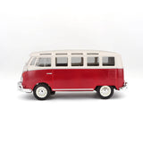 AUTO 1:25 VOLKSWAGEN VAN SAMBA rojo/beis 31956