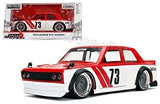 AUTO 1:32 DATSUN 510 1973 rojo (98572) JADA 99123