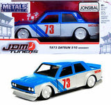 AUTO 1:32 DATSUN 510 1973 azul (98572) JADA 99125