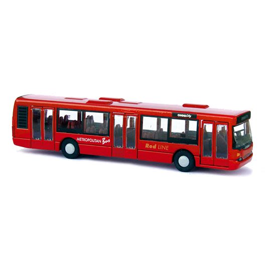 ADORNO 1:50 AUTOBUS SCANIA rojo 155 JOAL