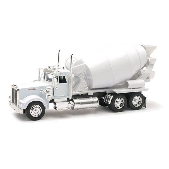 ADORNO CAMION CEMENT KENW W900 1:32 blan 10533C NEW RAY
