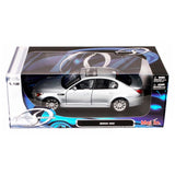 AUTO 1:18 BMW M5 guinda azul plomo 31144 MAISTO