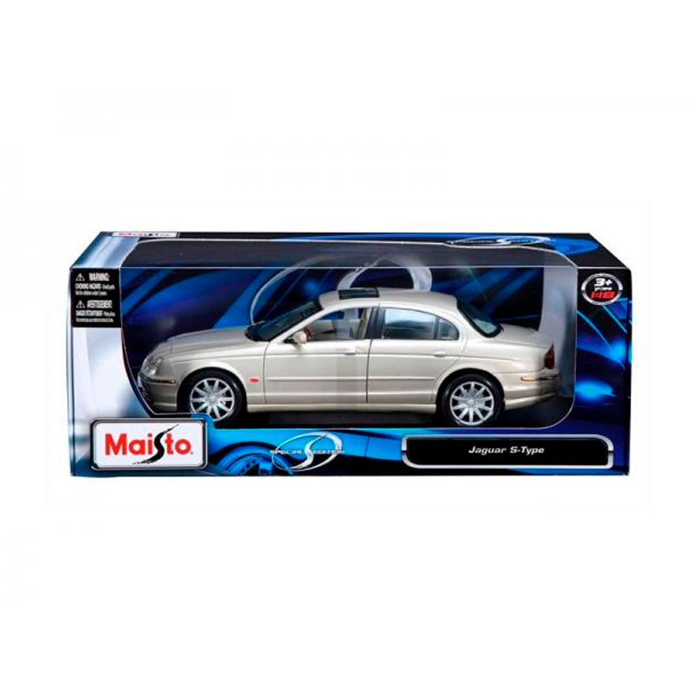 AUTO 1:18 JAGUAR S-TYPE beis 31865 MAISTO – Adhek Perú