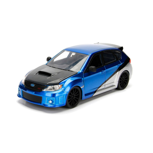 AUTO 1:24 BRIAN SUBARU IMPREZA WRX STI AZUL 99514 JADA