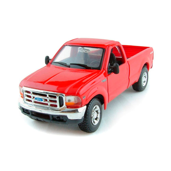 AUTO 1:24 FORD F-350 PICK UP negro rojo 31937 MAISTO