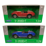 AUTO 1:24 SHELBY COBRA 427SC 1965 rojo 24002W WELLY