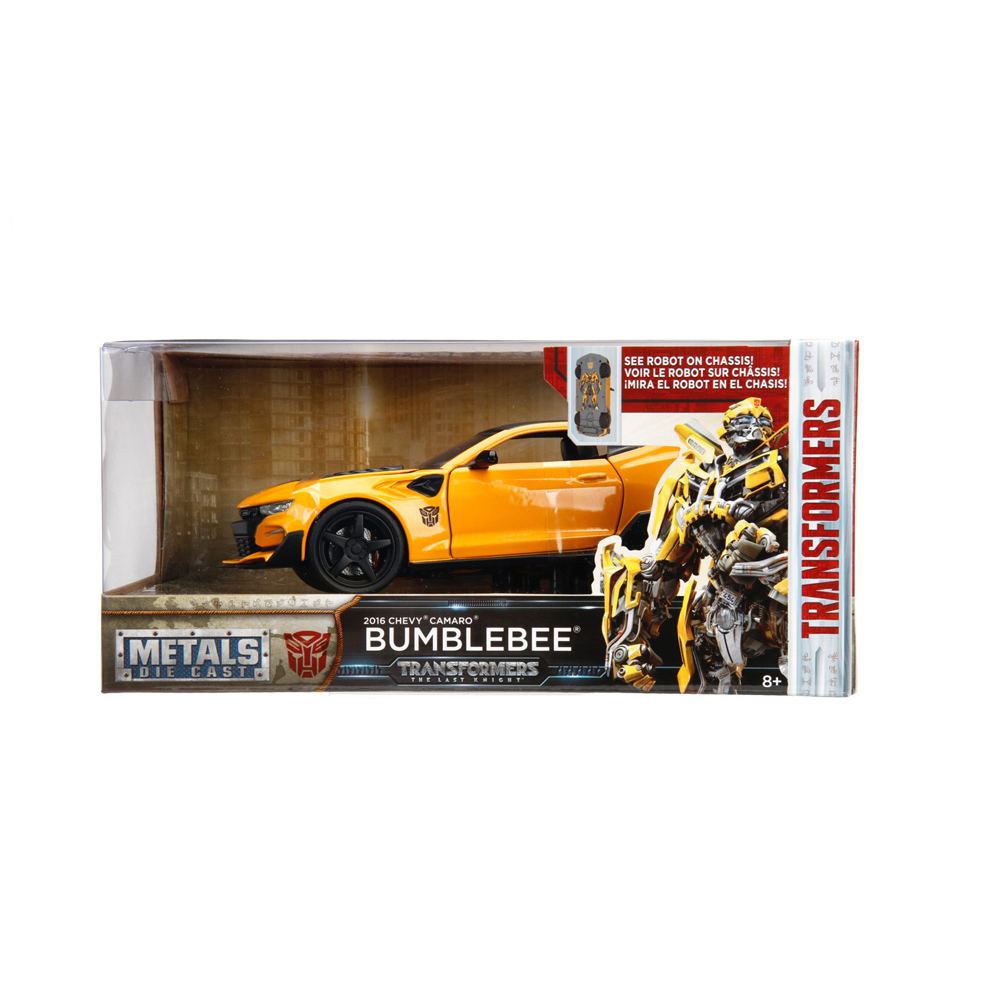 AUTO 1:24 BUMBLEBEE CHEVY CAMARO 2016 98399 JADA – Adhek Perú