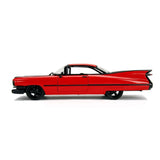 AUTO 1:24 CADILLAC COUPE DEVILLE 1959 rojo 99990 JADA