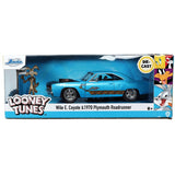 Auto Plymouth Road Runner con Wile E. Coyote 1970 Escala 1:24 Jada Toys JT-32038